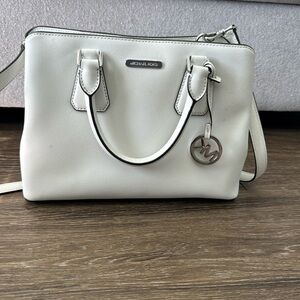 Michael Kors white bag